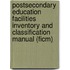 Postsecondary Education Facilities Inventory and Classification Manual (Ficm)