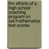 The Effects Of A High School Coaching Program On Sat-Mathematics Test Scores.
