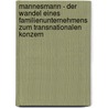 Mannesmann - Der Wandel eines Familienunternehmens zum transnationalen Konzern by Joachim Thommes