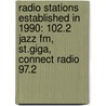 Radio Stations Established In 1990: 102.2 Jazz Fm, St.Giga, Connect Radio 97.2 door Books Llc