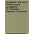 Geography: The World And Its People, Vocabulary Puzzlemaker, Windows/ Macintosh