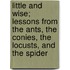 Little and Wise; Lessons from the Ants, the Conies, the Locusts, and the Spider