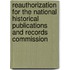 Reauthorization for the National Historical Publications and Records Commission