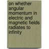 On Whether Angular Momentum in Electric and Magnetic Fields Radiates to Infinity door United States Government