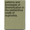 Patterns And Processes Of Diversification In The Pedilanthus Clade Of Euphorbia. door Natalia Ivalu Cacho