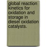 Global Reaction Kinetics For Oxidation And Storage In Diesel Oxidation Catalysts. door Chaitanya S. Sampara