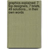 Graphics Explained: 7 Top Designers, 7 Briefs, 49 Solutions... In Their Own Words by Michael Evamy