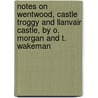 Notes on Wentwood, Castle Troggy and Llanvair Castle, by O. Morgan and T. Wakeman door Charles Octavius S. Morgan
