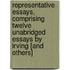 Representative Essays, Comprising Twelve Unabridged Essays by Irving [And Others]