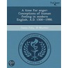 A Time For Anger: Conceptions Of Human Feeling In Modern English, A.D. 1500--1990. by James Jolly Iii Mischler