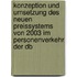 Konzeption Und Umsetzung Des Neuen Preissystems Von 2003 Im Personenverkehr Der Db