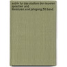 Archiv Fur Das Studium Der Neueren Sprachen Und Literaturen.Xxvii.Jahrgang,50.Band. door Ludwig Herrig