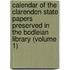 Calendar Of The Clarendon State Papers Preserved In The Bodleian Library (Volume 1)