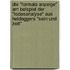 Die "Formale Anzeige" Am Beispiel Der "Todesanalyse" Aus Heideggers "Sein Und Zeit"
