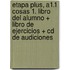 Etapa Plus, A1.1 Cosas 1. Libro Del Alumno + Libro De Ejercicios + Cd De Audiciones