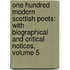 One Hundred Modern Scottish Poets: with Biographical and Critical Notices, Volume 5