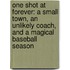 One Shot at Forever: A Small Town, an Unlikely Coach, and a Magical Baseball Season