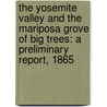 The Yosemite Valley and the Mariposa Grove of Big Trees: A Preliminary Report, 1865 door Frederick Law Olmstead