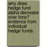 Why Does Hedge Fund Alpha Decrease Over Time? Evidence From Individual Hedge Funds. by Zhaodong Zhong