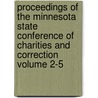 Proceedings of the Minnesota State Conference of Charities and Correction Volume 2-5 door Books Group