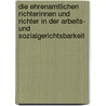 Die ehrenamtlichen Richterinnen und Richter in der Arbeits- und Sozialgerichtsbarkeit door Peter Bader