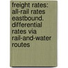 Freight Rates: All-Rail Rates Eastbound. Differential Rates Via Rail-And-Water Routes door John Philpot Curran