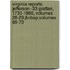 Virginia Reports: Jefferson--33 Grattan, 1730-1880, Volumes 28-29;&Nbsp;Volumes 69-70