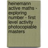 Heinemann Active Maths - Exploring Number - First Level Activity Photocopiable Masters door Amy Sinclair