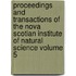 Proceedings and Transactions of the Nova Scotian Institute of Natural Science Volume 5