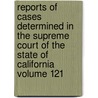 Reports of Cases Determined in the Supreme Court of the State of California Volume 121 door California. Supreme Court