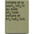 Voltaire Et La Sociï¿½Tï¿½ Au Xviiie Siï¿½Cle: Voltaire Et Frï¿½Dï¿½Ric