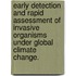Early Detection And Rapid Assessment Of Invasive Organisms Under Global Climate Change.