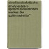 Eine Literaturkritische Analyse Des B Rgerlich-Realistischen Werkes Der Schimmelreiter"