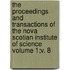 The Proceedings and Transactions of the Nova Scotian Institute of Science Volume 1;v. 8