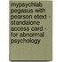 MyPsychLab Pegasus with Pearson Etext - Standalone Access Card - for Abnormal Psychology