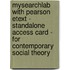 MySearchLab with Pearson Etext - Standalone Access Card - for Contemporary Social Theory