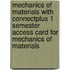 Mechanics of Materials with Connectplus 1 Semester Access Card for Mechanics of Materials