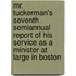 Mr. Tuckerman's Seventh Semiannual Report of His Service as a Minister at Large in Boston