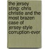 The Jersey Sting: Chris Christie And The Most Brazen Case Of Jersey-Style Corruption-Ever