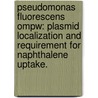 Pseudomonas Fluorescens Ompw: Plasmid Localization And Requirement For Naphthalene Uptake. door Tracy M. Neher