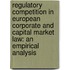 Regulatory Competition In European Corporate And Capital Market Law: An Empirical Analysis
