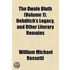 The Dwale Bluth Volume 1; Hebditch's Legacy & Other Literary Remains of Oliver Madox-Brown
