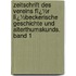 Zeitschrift Des Vereins Fï¿½R Lï¿½Beckerische Geschichte Und Alterthumskunds. Band 1