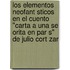 Los Elementos Neofant Sticos En El Cuento "Carta A Una Se Orita En Par S" De Julio Cort Zar
