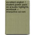 Excellent English 1 Student Power Pack: Sb W/audio Highlights, Workbook + Interactive Cd-rom