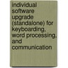 Individual Software Upgrade (standalone) for Keyboarding, Word Processing, and Communication by Us T. Pearson