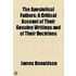 The Apostolical Fathers; A Critical Account Of Their Genuine Writings And Of Their Doctrines