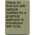 Videos On Dvd-rom With Optional Subtitles For A Graphical Approach To Precalculus With Limits