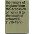 The History Of England From The Accession Of Henry Iii To The Death Of Edward Iii (1216-1377)