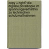 Copy = Right? Die digitale Privatkopie im Spannungsverhältnis zu technischen Schutzmaßnahmen by Anja Schmidt